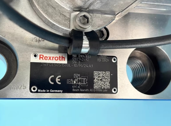 Rexroth R901436321 Flow Control Valve 2WFCE50S1500L-1X/M/24A1